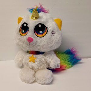 Rainbow Unicorn with Mohawk - Fiesta Stuffed Toy